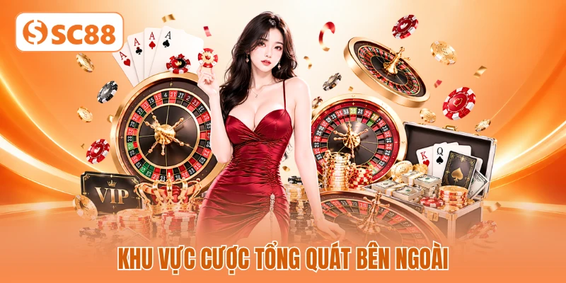 Khu vực cược tổng quát bên ngoài Khu vực cược tổng quát bên ngoài